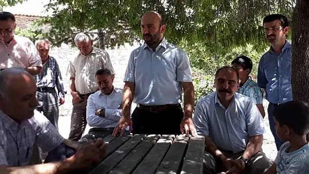 Harun Tüfekci, seçim çalışmaları kapsamında Seydişehir'de