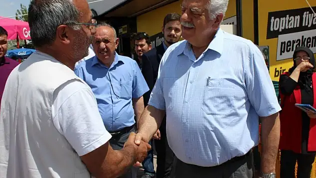 Ali Sürücü'nün seçim çalışmaları aralıksız devam ediyor.