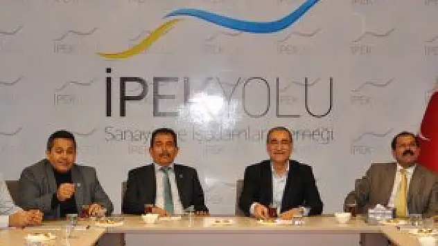 CHP adayları İpekyolu İş Adamları Derneğini Ziyaret Etti