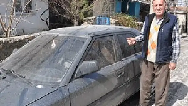 Seydişehir'de gökten çamur yağdı