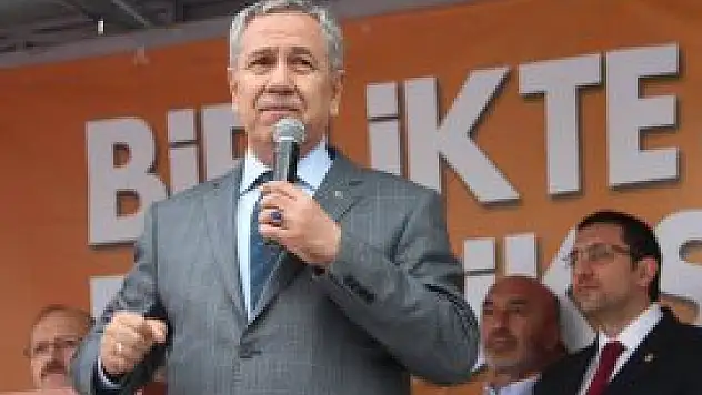 Bülent Arınç Konya'da konuştu, 'Bizim hedefimiz ufuklar ötesi kadar büyük'