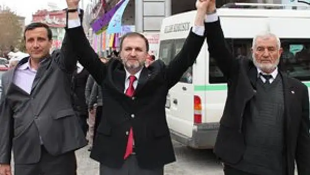 Özkafa, Bozkır'da seçmenlerle bir araya geldi