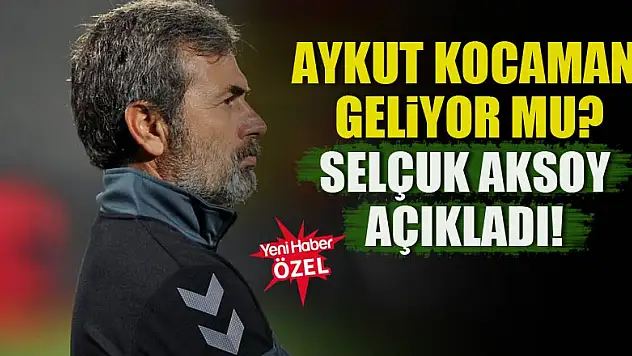 Aykut Kocaman, Konyaspor'a gelecek mi? Selçuk Aksoy açıkladı