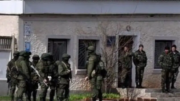 Çernomorskoe karakolu da Rus askerlerinin kontrolünde