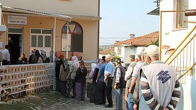 Bu mahallede, oy verme işlemi 32 dakikada bitti
