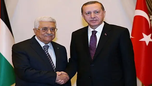 Mahmud Abbas'tan Cumhurbaşkanı Erdoğan'a tebrik