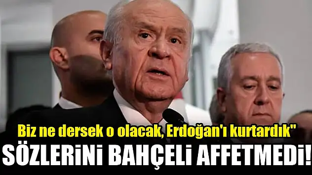 Bahçeli o sözleri affetmedi! Görevden aldı