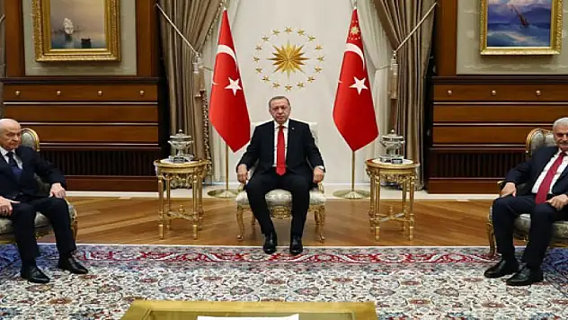 Beştepe'de kritik zirve! 32 dakika sürdü