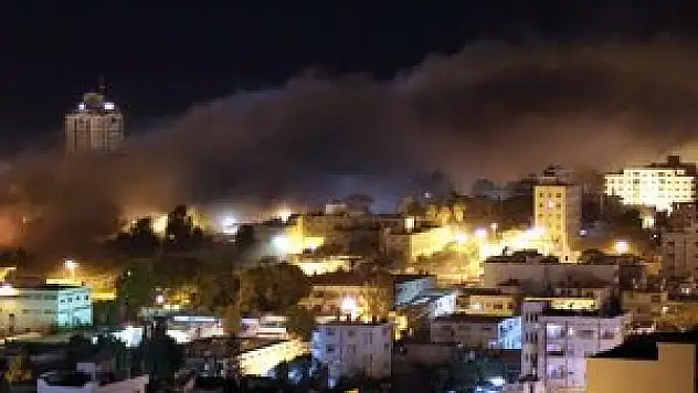 İsrail'den Gazze'ye hava saldırısı