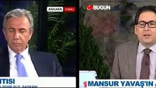 Bugün TV Melih Gökçek'i yayından aldı! İşte basın özgürlüğünden anladıkları...