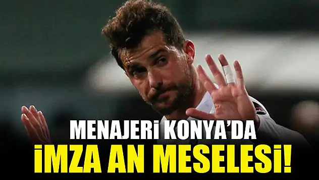 Uğur Demirok'un menajeri Konya'ya geldi!