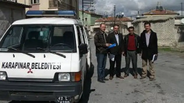 Karapınar'da kentsel dönüşüm tebligatları yapılıyor