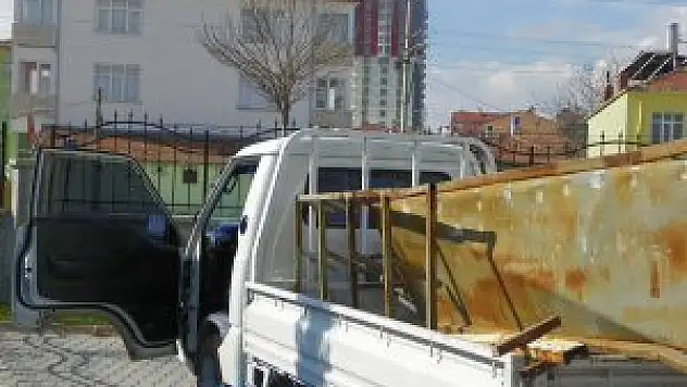 Kulu'da demir hırsızlığı iddiası
