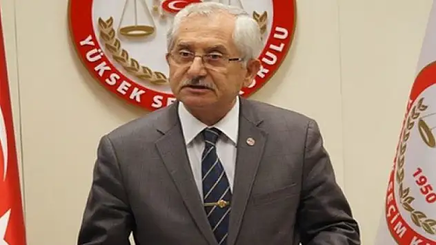 YSK Başkanı Güven'den itiraz açıklaması
