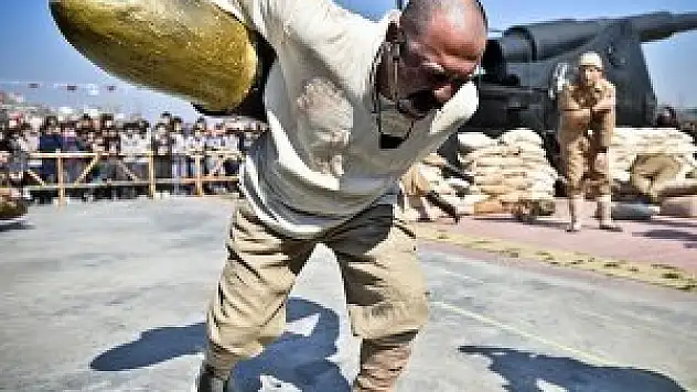 Çanakkale destanı canlandırıldı