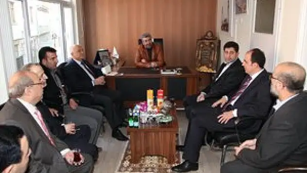 Başkan Altay'dan İHH-Ayder ve Enderun Eğitim Vakfına ziyaret