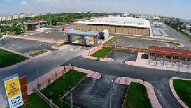 Avrupa'nın en modern hayvan pazarı Konya'da