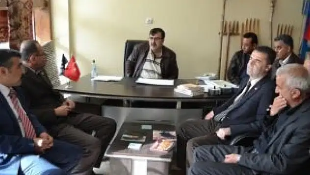 CHP Ereğli Belediye Başkan adayı Köksal Filorinalı'nın temasları