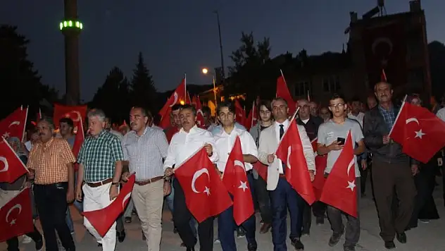 Seydişehir'de  15 temmuz demokrasi ve milli birlik günü  