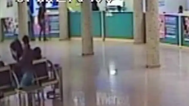 Çanta çalan şüpheli güvenlik kamerasında