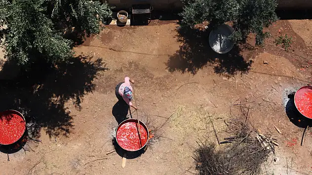 'Domates salçasının' sofralara yolculuğu