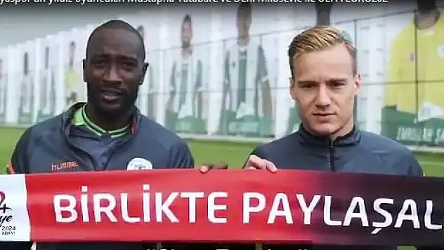 Yatabare ve Deni Milosevic'ten EURO 2024'e destek