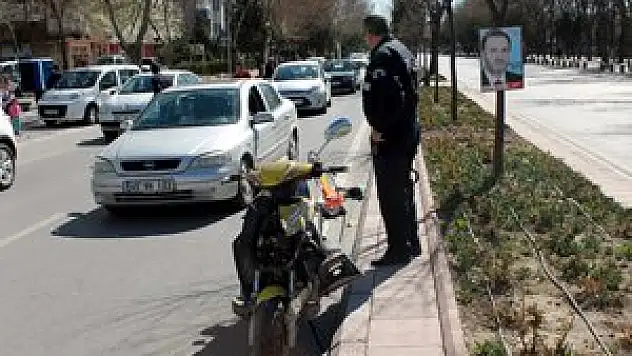 Konya'da motosiklet kazası: 2 yaralı