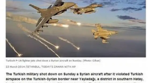 Gülen medyasından skandal Suriye manşeti