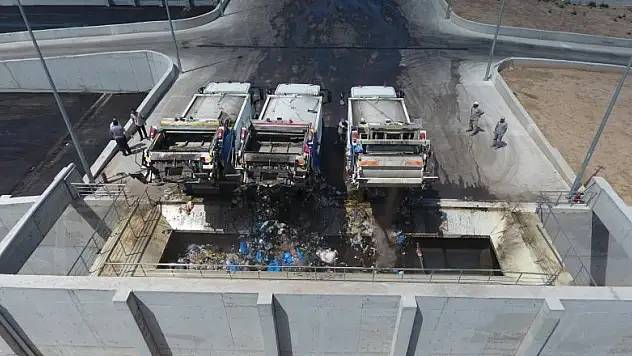 Karatay'da katı atık transfer merkezi tamamlandı