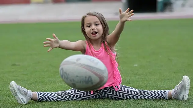 En küçük ragbici!