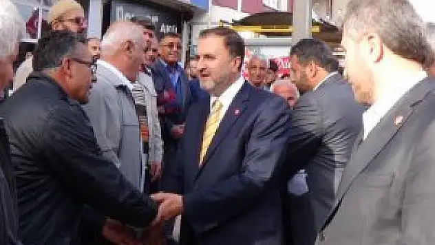 Özkafa, Hüyük, Seydişehir ve Yalıhüyük ilçelerini ziyaret etti