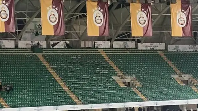 Konya Stadı'nın koltukları kırıldı!