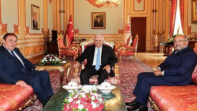 TBMM Başkanı Binali Yıldırım'dan kabul