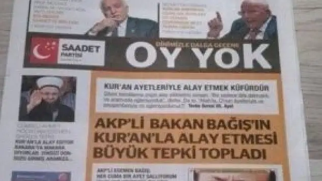 'Paralel yapı'dan Saadet'e sabotaj