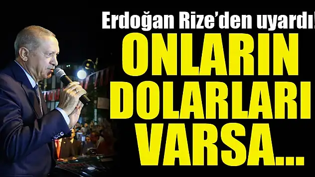 Cumhurbaşkanı Erdoğan'dan 'dolar' mesajı! 'Endişeniz olmasın'