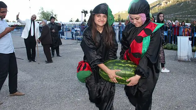 Seydişehir'de karpuz yarışması
