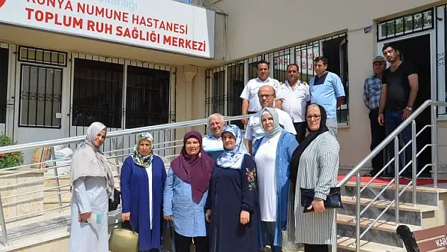 Karatay Kadın meclisi ruh sağlığı merkezini ziyaret etti