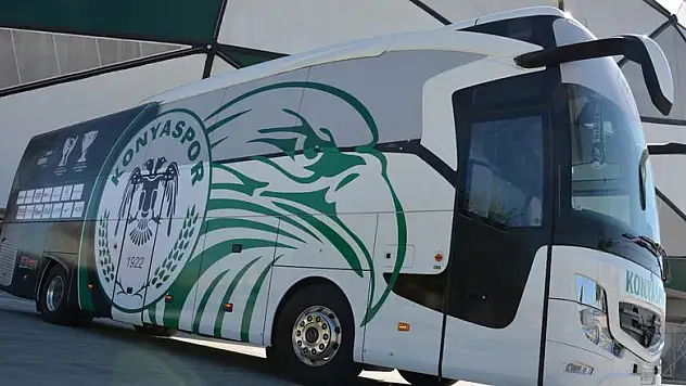 Konyaspor otobüsüne yeni giydirme yapıldı!