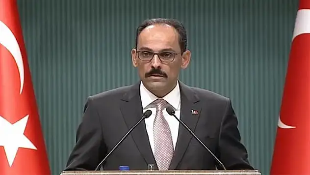 Toplantı sonrası Kalın'dan kritik açıklamalar!