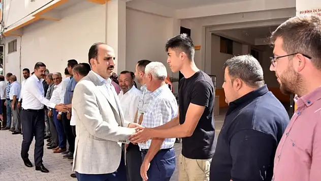Başkan Altay, Altınekin, Cihanbeyli ve Kulu'da İlçe Sakinleriyle Bayramlaştı