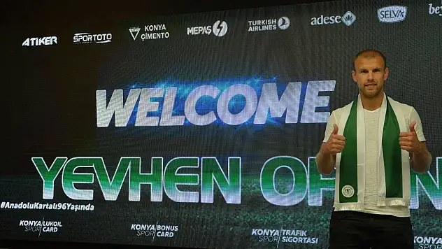 Konyaspor'da Yevhen siftah yaptı