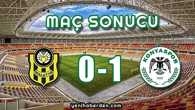 Yeni Malatyaspor 0-1 Atiker Konyaspor | MAÇ SONUCU
