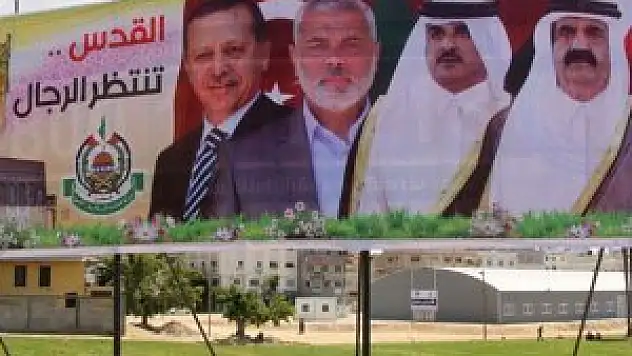 Hamas'tan Erdoğan'a 'afişli teşekkür'