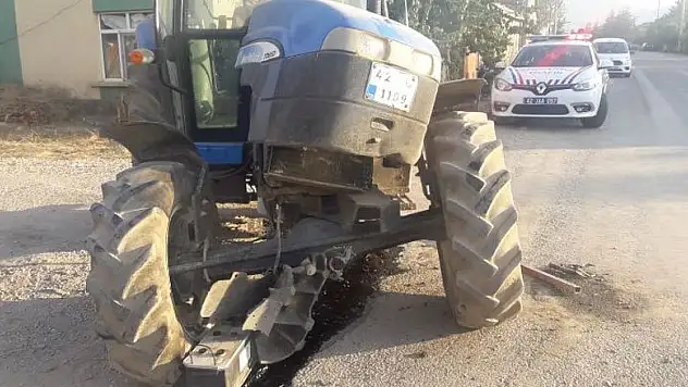 Akşehir'de trafik kazası: 1 yaralı