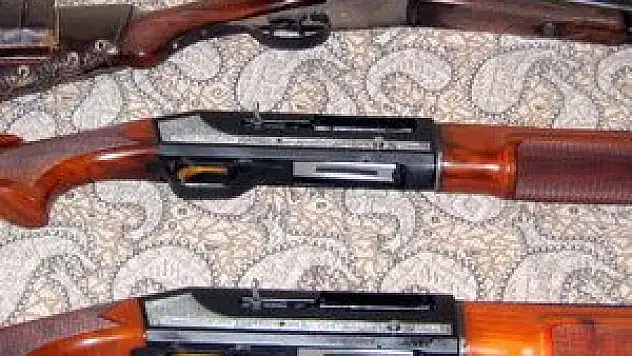 Beyşehir'de kaçak silah operasyonu