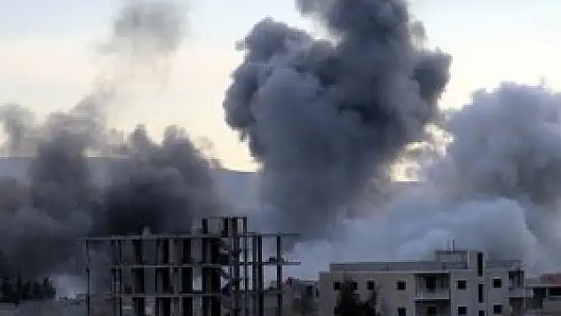 Esed'in mahallesine havan mermisi düştü