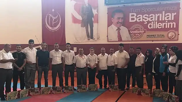 Konya Karate Şampiyonası Seydişehir'de yapıldı