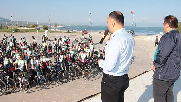Beyşehir'de bisiklet festivali