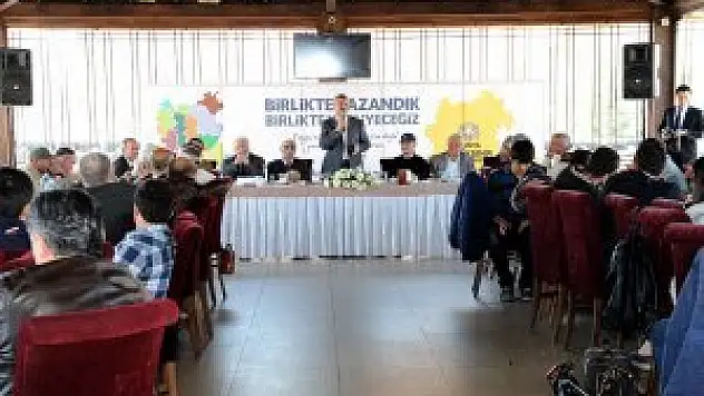 Başkanı Akyürek, basın-yayın kuruluşlarının yöneticileri ve çalışanları ile bir araya geldi