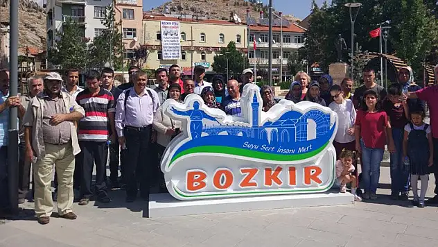 Görme engelliler Bozkır ilçesini gezdi